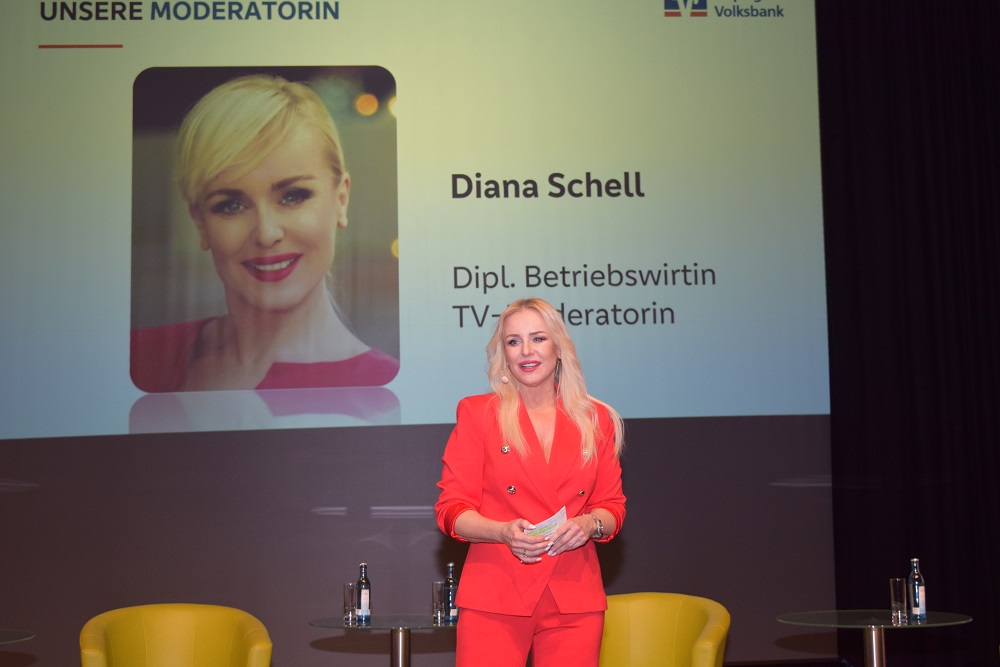Moderatorin Diana Schell