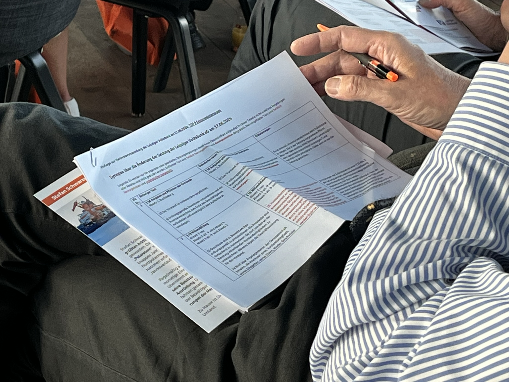 Gemeinsame Überarbeitung der Satzung Gemeinsame Überarbeitung der Satzung